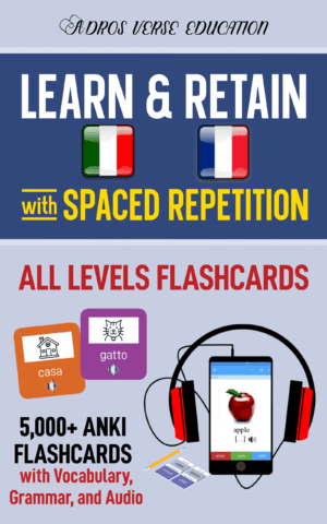 anki-flashcards-complete-course-italian-french