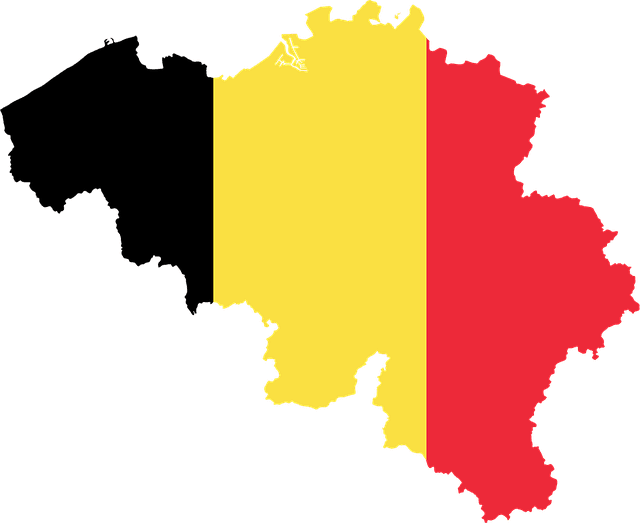 belgium-map-flag