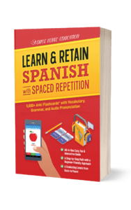 book-cover-learn-and-retain-spanish-with-spaced-repetition-5000-anki-notes-flashcards