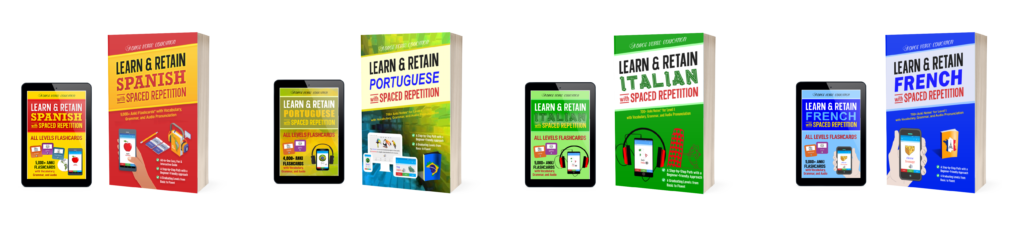 book-anki-decks-package-spanish-portuguese-italian-french