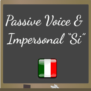 Passive-Voice-Impersonal-si-in-italian